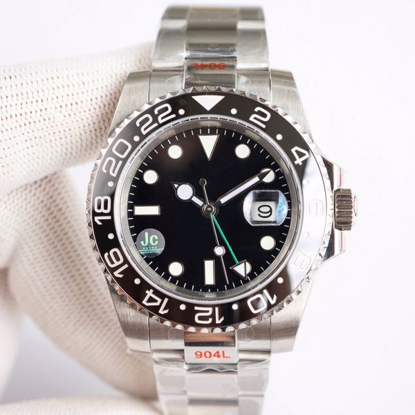 men watch gmt116710 black dial 40mm geometric mixed time mark luminous green needle folding buckle stainless steel automatic mechanical watc, Slivery;brown
men watch gmt116710 black dial 40mm geometric mixed time mark luminous green needle folding buckle stainless steel automatic mechanical watc, Slivery;brown
