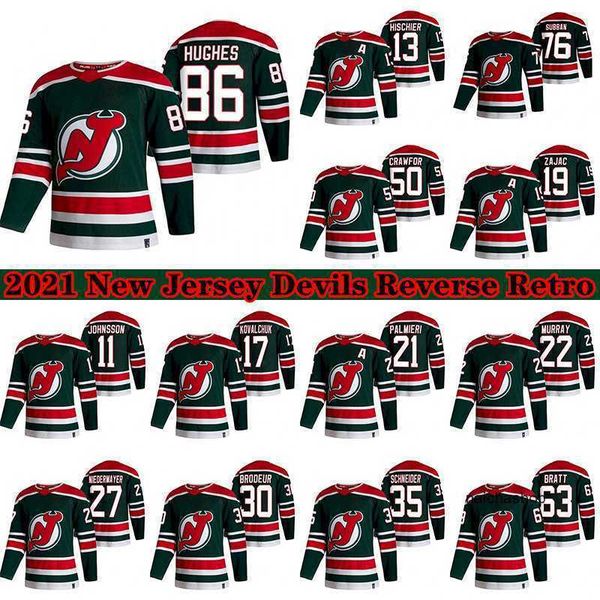 13 nico hischier jersey devils 2021 reverse retro hockey jerseys 76 p. k. subban 86 jack hughes 19 travis zajac nhl's jerseys, Black
13 nico hischier jersey devils 2021 reverse retro hockey jerseys 76 p. k. subban 86 jack hughes 19 travis zajac nhl's jerseys, Black