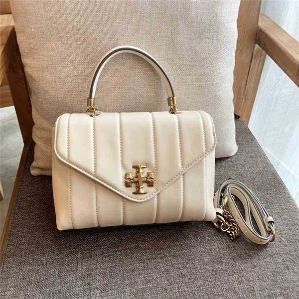 torys designer torys crossbody handbags bags 2022 autumn and winter women's bag lingge lamb skin bronze hardware single shoulder messen