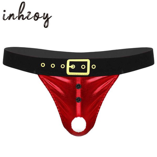 set men christmas underwear shiny metallic santa underpants bulge pouch jockstrap g-string thongs novelty xmas male panties t221103, Red;black
set men christmas underwear shiny metallic santa underpants bulge pouch jockstrap g-string thongs novelty xmas male panties t221103, Red;black