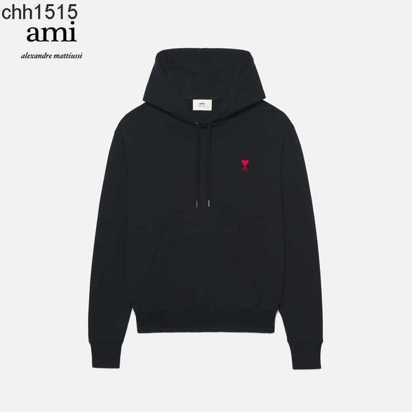 paris men's and women's classic amis love cotton solid fashion simple pullover hoodie, Black
paris men's and women's classic amis love cotton solid fashion simple pullover hoodie, Black