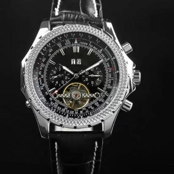 brietling luxury mens wristwatches automatic watch designer watches 43mm waterproof mechanical man day dates whole montre 2949, Slivery;brown
brietling luxury mens wristwatches automatic watch designer watches 43mm waterproof mechanical man day dates whole montre 2949, Slivery;brown