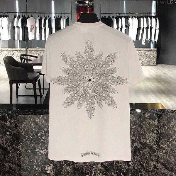 short ch sanskrit print sleeve snowflake t-shirt men's and women's pure cotton large loose couple half, White;black
short ch sanskrit print sleeve snowflake t-shirt men's and women's pure cotton large loose couple half, White;black