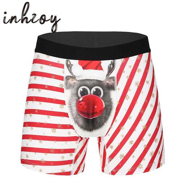 set men cartoon 3d printed funny christmas underwear stretchy boxer shorts holiday party festival rave panties male xmas underpants t221103, Red;black
set men cartoon 3d printed funny christmas underwear stretchy boxer shorts holiday party festival rave panties male xmas underpants t221103, Red;black