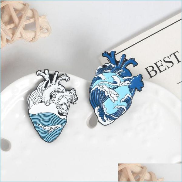 pins brooches blue ocean heart pins jewelry roaring wave whale enamel lapel pin brooches creative sea organ denim shirt bag badge b dhqht, Gray
pins brooches blue ocean heart pins jewelry roaring wave whale enamel lapel pin brooches creative sea organ denim shirt bag badge b dhqht, Gray