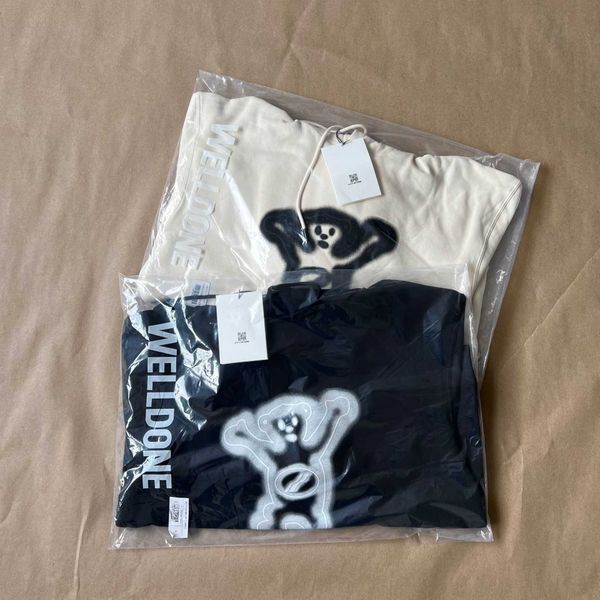 women's well hoody fashion done brand teddy bear printed hoodie hoodies casual sweatshirt graffiti cotton designer 11, Black
women's well hoody fashion done brand teddy bear printed hoodie hoodies casual sweatshirt graffiti cotton designer 11, Black