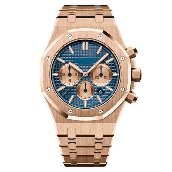 watch 42mm men rose gold chronograph stainless steel solid mens fashion business diving waterproof 30m he7v, Slivery;brown
watch 42mm men rose gold chronograph stainless steel solid mens fashion business diving waterproof 30m he7v, Slivery;brown