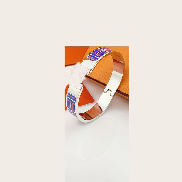 12mm fashion classic brand design bangles bracelets silver stainless steel pattern enamel buckle bangle bracelet for women jewelry christmas, Black
12mm fashion classic brand design bangles bracelets silver stainless steel pattern enamel buckle bangle bracelet for women jewelry christmas, Black