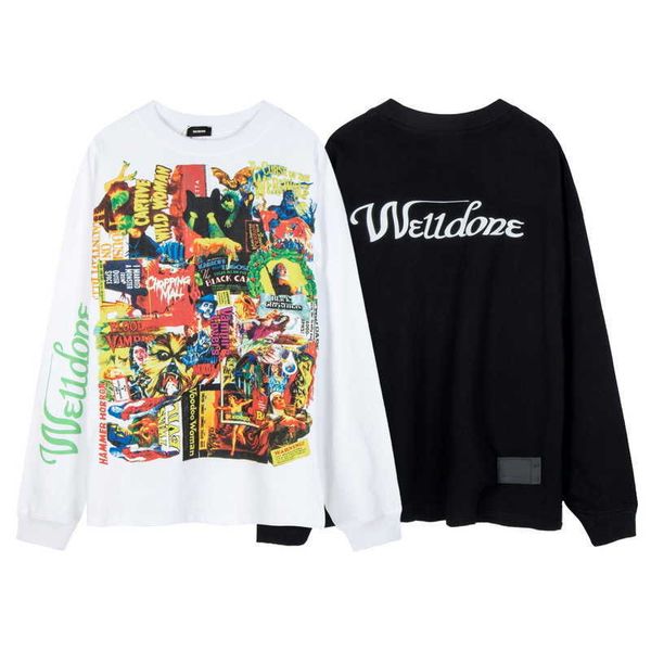 cartoon well women's hoody done graffiti print oversize loose round neck sweater hoodies casual sweatshirt cotton designer 11, Black
cartoon well women's hoody done graffiti print oversize loose round neck sweater hoodies casual sweatshirt cotton designer 11, Black