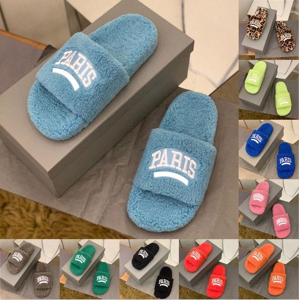 lm designer paris womens slippers ladies winter wool slides fur fluffy furry warm letters sandals comfortable fuzzy girl flip flop slipper t, Black
lm designer paris womens slippers ladies winter wool slides fur fluffy furry warm letters sandals comfortable fuzzy girl flip flop slipper t, Black