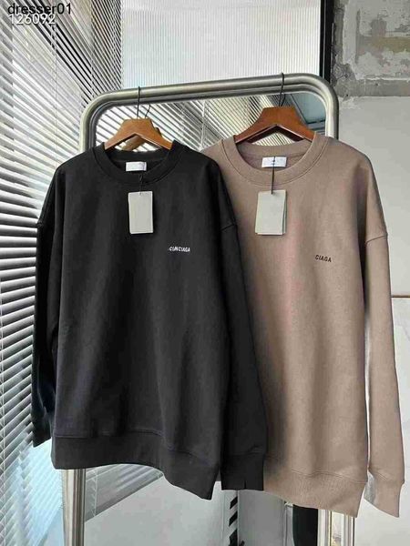 22 year balencigas sweatshirts embroidery letter correct round neck sweater women's casual loose men's and women's fashion, Black
22 year balencigas sweatshirts embroidery letter correct round neck sweater women's casual loose men's and women's fashion, Black
