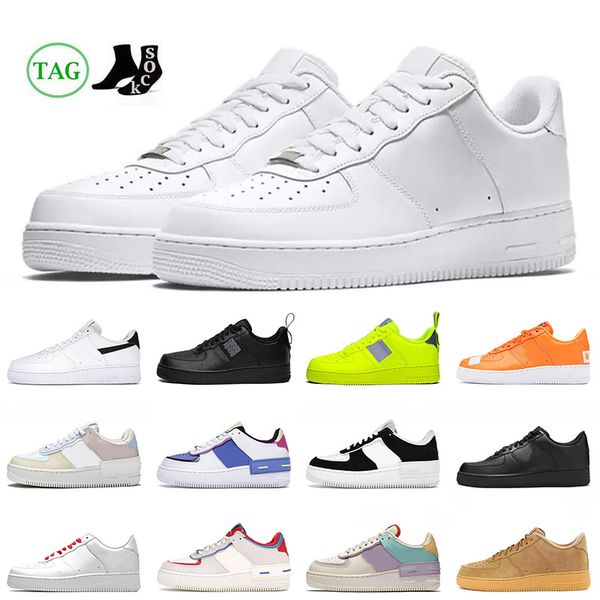 1 for men running shoes sports sneakers big size 13 af 1 classic low cut 07 triple white one wheat shadow men women outdoor trainers, Black
1 for men running shoes sports sneakers big size 13 af 1 classic low cut 07 triple white one wheat shadow men women outdoor trainers, Black