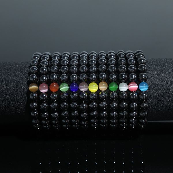 strand black hematite opal beaded bracelet cat's eye bead adjustable bracelets for women men fashion jewelry
strand black hematite opal beaded bracelet cat's eye bead adjustable bracelets for women men fashion jewelry