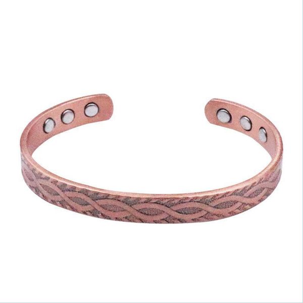 bangle bangle european and american red copper for women 8shaped magnetic metabolism promoting braceletsbanglebangle drop delivery j dhnii, Black
bangle bangle european and american red copper for women 8shaped magnetic metabolism promoting braceletsbanglebangle drop delivery j dhnii, Black