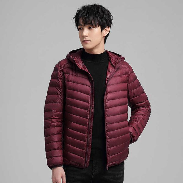 lightweight short down jacket men's 2022 new hooded winter fashion stand collar coat men clothing, Black
lightweight short down jacket men's 2022 new hooded winter fashion stand collar coat men clothing, Black