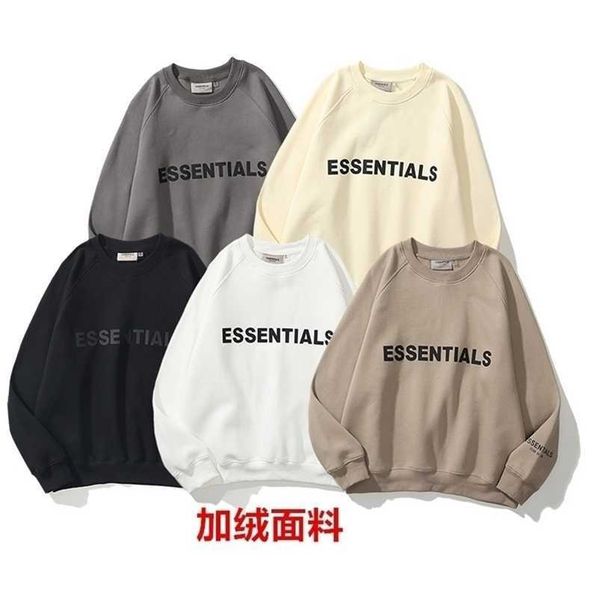 essentials hoodies hooded for mens autumn and winter round neck plush loose sweater wo threediional adhesive reflective let, Black
essentials hoodies hooded for mens autumn and winter round neck plush loose sweater wo threediional adhesive reflective let, Black