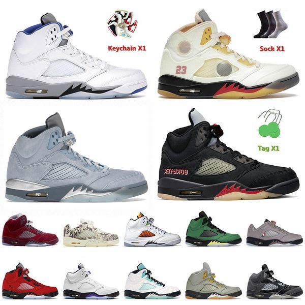 2022 arrival men basketball shoes 5 5s v starfish off noir dj khaled bluebird stealth metallic gold anthracite mens women trainers sneakers, White;red
2022 arrival men basketball shoes 5 5s v starfish off noir dj khaled bluebird stealth metallic gold anthracite mens women trainers sneakers, White;red