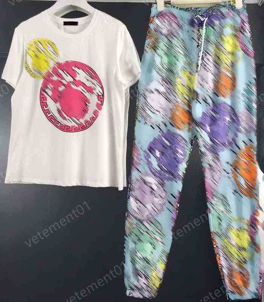 womens two piece pants pink graphic print fashion brand t-shirt with portrait trousers 2 piece sets luxury designer tracksuits women clothin, White
womens two piece pants pink graphic print fashion brand t-shirt with portrait trousers 2 piece sets luxury designer tracksuits women clothin, White