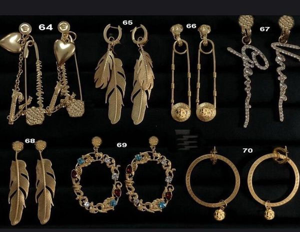 fashion designed enamel earrings hoop ear stud leaf banshee medusa head portrait 18k gold plated starfish ladies earrings designer jewelry w, Golden;silver
fashion designed enamel earrings hoop ear stud leaf banshee medusa head portrait 18k gold plated starfish ladies earrings designer jewelry w, Golden;silver