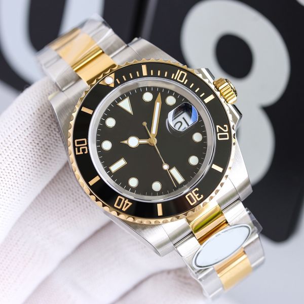 designer men's watch black ceramic 40mm dial automatic machine 904l stainless steel automatic calendar sapphire mirror classic luminous, Slivery;brown
designer men's watch black ceramic 40mm dial automatic machine 904l stainless steel automatic calendar sapphire mirror classic luminous, Slivery;brown