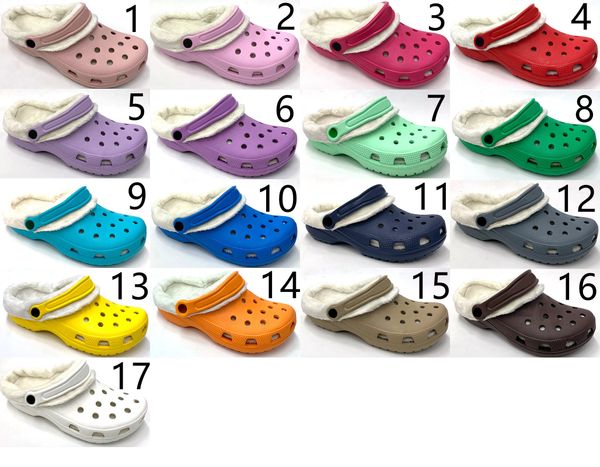 clogs women sandals beach croc flip flops casual summer with fur outdoor flat winter woman home cute garden, White;pink
clogs women sandals beach croc flip flops casual summer with fur outdoor flat winter woman home cute garden, White;pink