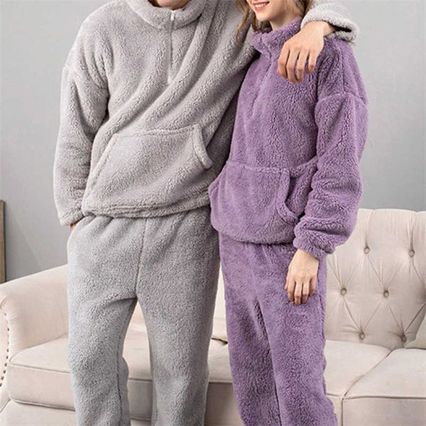men's sleepwear warm sleepwear men flannel winter thick pajama male thick long sleeve pijama casual autumn pyjamas women coral fleece s, Black;brown
men's sleepwear warm sleepwear men flannel winter thick pajama male thick long sleeve pijama casual autumn pyjamas women coral fleece s, Black;brown