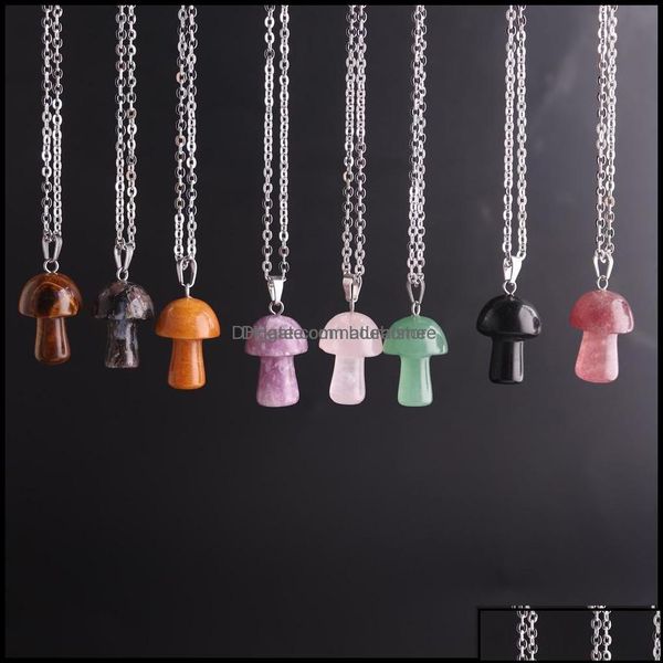 pendant necklaces pendant necklaces pendants jewelry natural stone carving mushroom shape reiki healing crystal tiger eye rose quart ot1ku, Silver
pendant necklaces pendant necklaces pendants jewelry natural stone carving mushroom shape reiki healing crystal tiger eye rose quart ot1ku, Silver