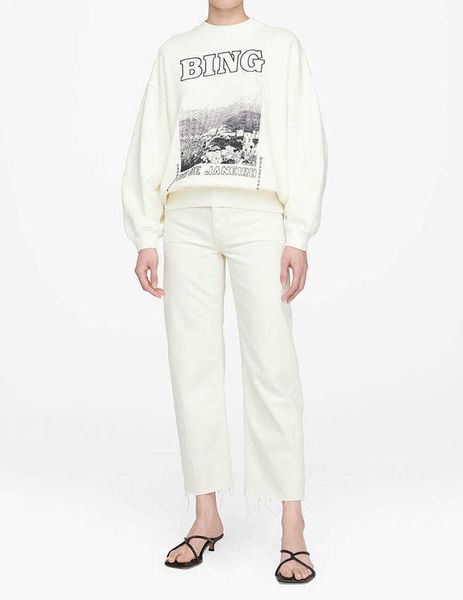anine bing women designer sweatshirt black and white p letter landscape print cotton sweater hoodie motion current
anine bing women designer sweatshirt black and white p letter landscape print cotton sweater hoodie motion current