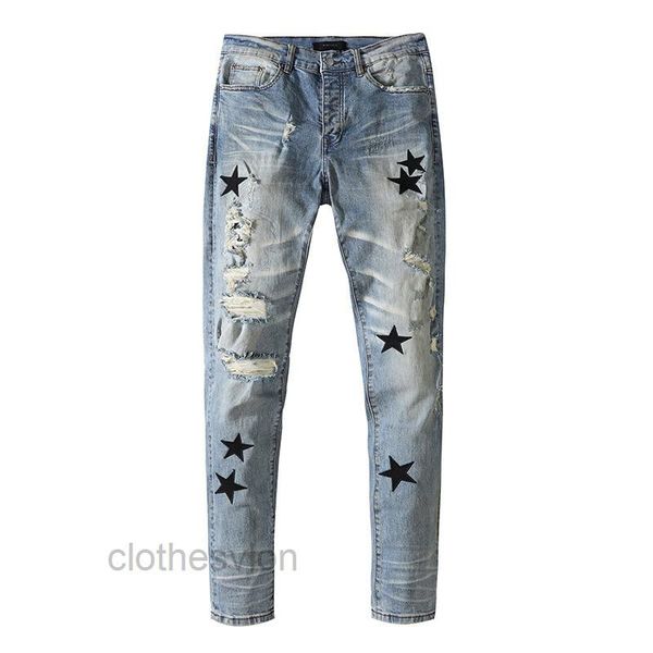 jeans amirs designer t shirts 2022 jean super fire pointed star embroidery trend versatile simple men nbg, Blue
jeans amirs designer t shirts 2022 jean super fire pointed star embroidery trend versatile simple men nbg, Blue
