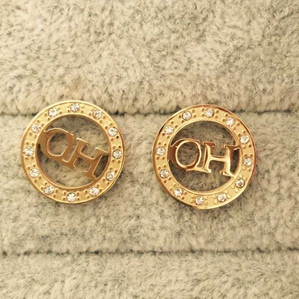 20 mix styles stainless steel women designer stud cz stone luxurious letter gold plated couple earrings for party engagement, Golden;silver
20 mix styles stainless steel women designer stud cz stone luxurious letter gold plated couple earrings for party engagement, Golden;silver