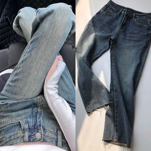 women's jeans autumn ladies high waist straight jeans washed raw edges 2022 new women elastic pants slim fit streetwear, Blue
women's jeans autumn ladies high waist straight jeans washed raw edges 2022 new women elastic pants slim fit streetwear, Blue