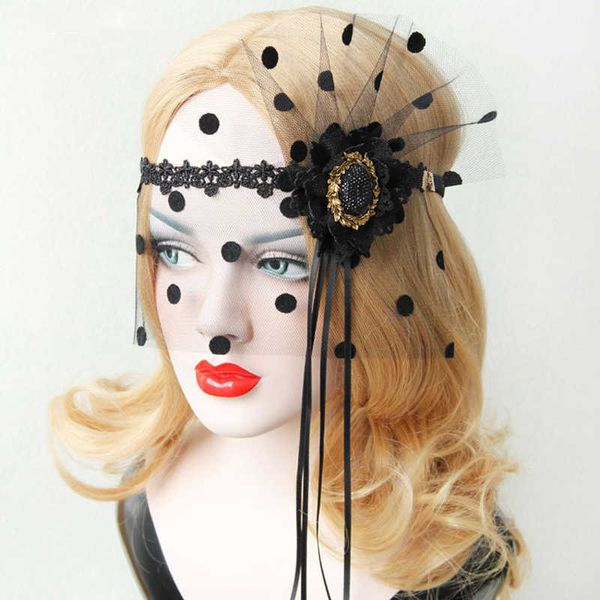 black flower & tassel hair accessories halloween masquerade party half-face mesh masks lace headbands with veil dots, Golden;white
black flower & tassel hair accessories halloween masquerade party half-face mesh masks lace headbands with veil dots, Golden;white