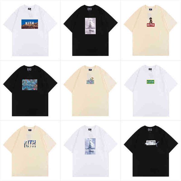 luxury shirts fashion brand designer t shirt kith brand clothing box t-shirts men women quality heavy fabric hip hop casual loose tees, White;black
luxury shirts fashion brand designer t shirt kith brand clothing box t-shirts men women quality heavy fabric hip hop casual loose tees, White;black