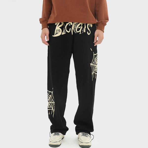 men's jeans fall 2022 men's straight casual pants letter cobweb foam drawstring pants couple street fashion loose sport trousers r, Blue
men's jeans fall 2022 men's straight casual pants letter cobweb foam drawstring pants couple street fashion loose sport trousers r, Blue