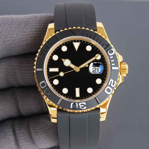 designer mens watch gold ceramic 40mm dial automatic 904l stainless steel automatic calendar sapphire mirror classic luminous waterproof wit, Slivery;brown
designer mens watch gold ceramic 40mm dial automatic 904l stainless steel automatic calendar sapphire mirror classic luminous waterproof wit, Slivery;brown