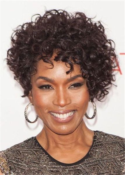 pixie short kinky curly human hair wigs african american celebrity hairstyle with reasonable price machine made natural scalp none lace wigs, Black;brown
pixie short kinky curly human hair wigs african american celebrity hairstyle with reasonable price machine made natural scalp none lace wigs, Black;brown
