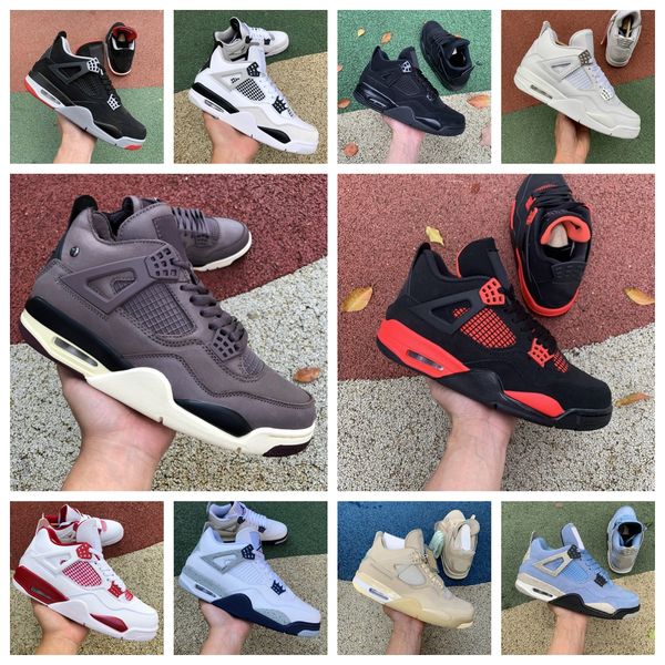 military black 4 4s og basketball shoes mens women university blue sail white cement black cat bred red thunder infrared midnight navy pure
military black 4 4s og basketball shoes mens women university blue sail white cement black cat bred red thunder infrared midnight navy pure