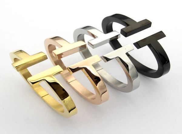 luxury fashion women bangle stainless open cuffs thick wide band double t bangles bracelet mens jewlery silver rose gold black pul6089260
luxury fashion women bangle stainless open cuffs thick wide band double t bangles bracelet mens jewlery silver rose gold black pul6089260