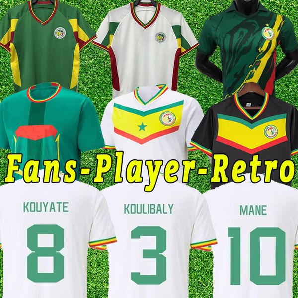 2022 2023 senegal soccer jersey football mane koulibaly gueye kouyate sarr homme maillot de foot football uniforms world fan player version, Black;yellow
2022 2023 senegal soccer jersey football mane koulibaly gueye kouyate sarr homme maillot de foot football uniforms world fan player version, Black;yellow