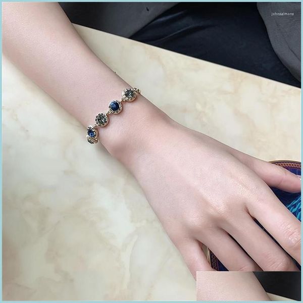 chain link bracelets adjustable gold color vintage stone bracelet female korean version simple personality niche design drop deliver dhccf, Black
chain link bracelets adjustable gold color vintage stone bracelet female korean version simple personality niche design drop deliver dhccf, Black