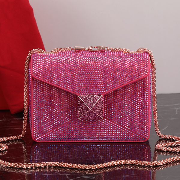 chain crossbody bag embroidery handbags fashion crystal diamonds women shoulder bags large rivet magnetic buckle flap cell phone pocket clut
chain crossbody bag embroidery handbags fashion crystal diamonds women shoulder bags large rivet magnetic buckle flap cell phone pocket clut