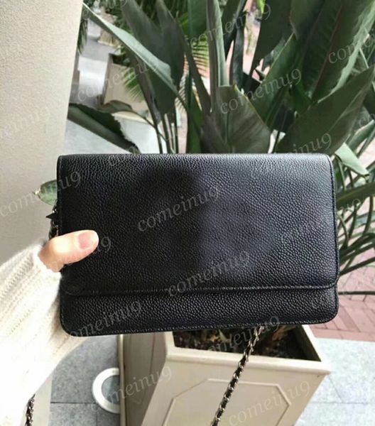 10a women caviar leather bag wallet on chain fits inside 19cm big designer shoulder crossbody purse genuine leather handbags gold silver hw
10a women caviar leather bag wallet on chain fits inside 19cm big designer shoulder crossbody purse genuine leather handbags gold silver hw