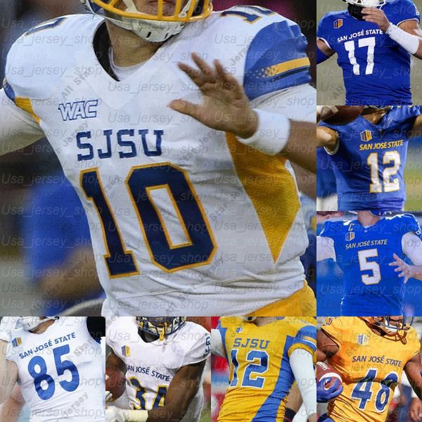 american college football wear custom san jose state spartans sjsu college football jerseys josh love dejon packer nick nash walker gaither, Black
american college football wear custom san jose state spartans sjsu college football jerseys josh love dejon packer nick nash walker gaither, Black
