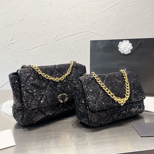 9a quality women luxurys designers channel sequins bags 25cm 30cm lady fashion shoulder crossbody gold silver mix chain handbag evening part
9a quality women luxurys designers channel sequins bags 25cm 30cm lady fashion shoulder crossbody gold silver mix chain handbag evening part
