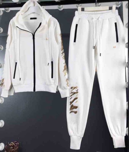 womens two piece pants metal letter logo print jacket with stylish pencil trousers 2 piece sets luxury designer tracksuits, White
womens two piece pants metal letter logo print jacket with stylish pencil trousers 2 piece sets luxury designer tracksuits, White
