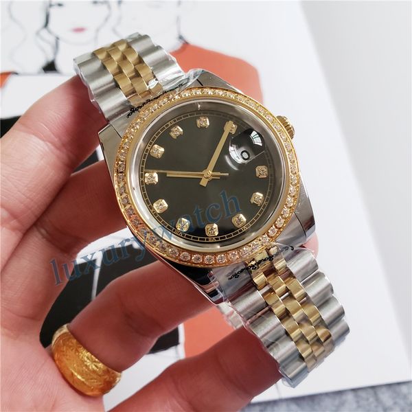 mens womens watch orologio. diamond watches christmas automatic luxury watches rose gold size 36mm sapphire glass waterproof designer watchs, Slivery;brown
mens womens watch orologio. diamond watches christmas automatic luxury watches rose gold size 36mm sapphire glass waterproof designer watchs, Slivery;brown