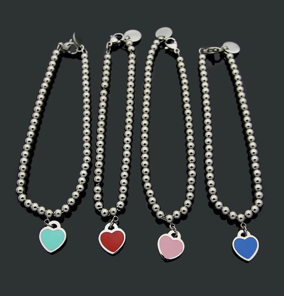 designe drip oil heart beaded strands luxury womens love positive mens bracelet jewelry 925 silver christmas gift woman bracelet f9372678, Black
designe drip oil heart beaded strands luxury womens love positive mens bracelet jewelry 925 silver christmas gift woman bracelet f9372678, Black
