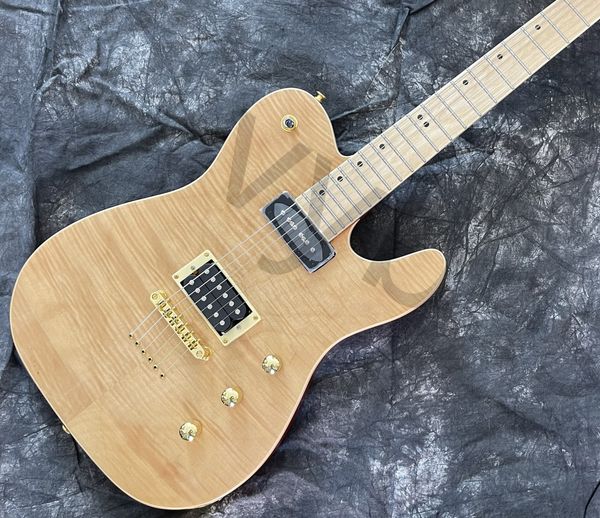 lvyelectric guitar customized telecaster shape flame maple neck and fingerboard gold parts black dots inlay
lvyelectric guitar customized telecaster shape flame maple neck and fingerboard gold parts black dots inlay