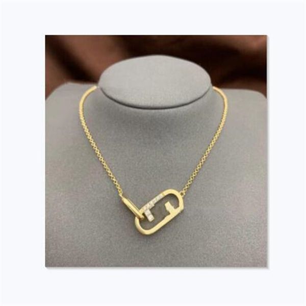 women designer pendant necklaces new style brass simple letter necklace luxury fashion jewelry, Silver
women designer pendant necklaces new style brass simple letter necklace luxury fashion jewelry, Silver
