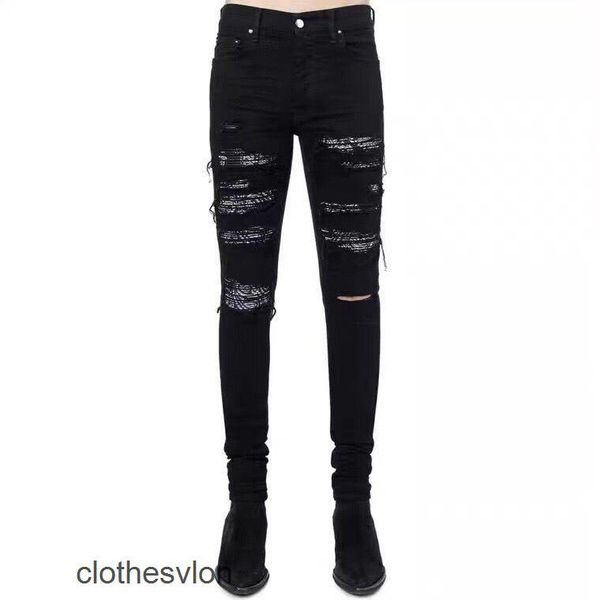 designer jeans amirs amires jean autumn winter black patchwork big damage cashew blossom slim fitting denim pants high street trendy men ywp, Blue
designer jeans amirs amires jean autumn winter black patchwork big damage cashew blossom slim fitting denim pants high street trendy men ywp, Blue
